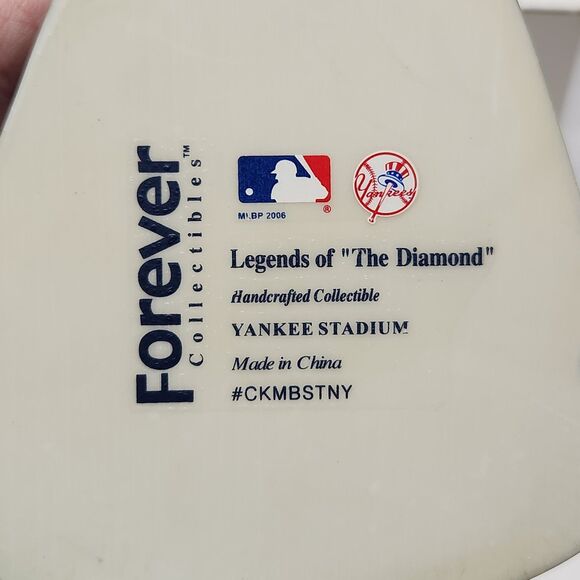 Forever Collectibles Yankee Stadium Legends Of The Diamond Clock With Box - Picture 7 of 15